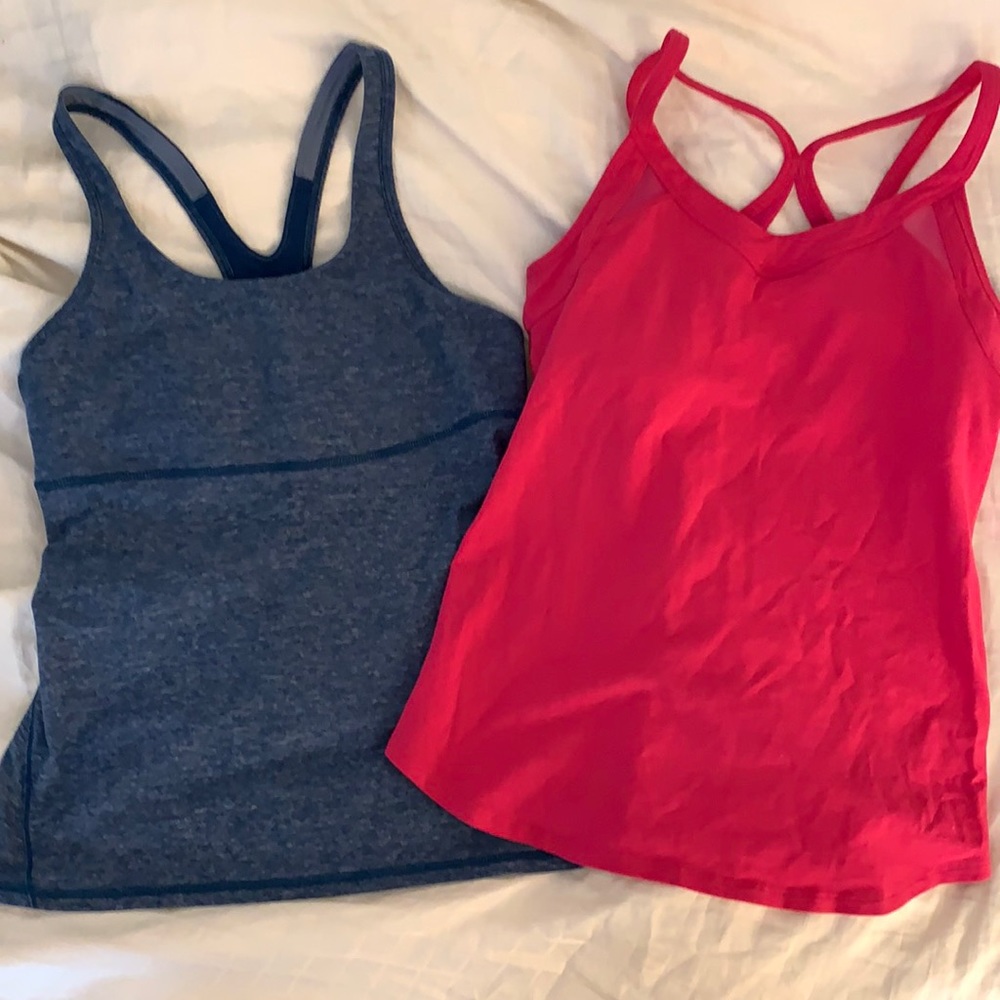 Set of two LuLuLemon Tanks